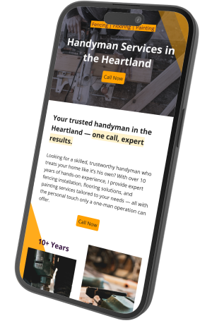 Mobile-friendly kitchen portfolio